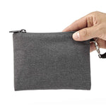 Epulse Small Smell Proof Bag Smell Proof Pouch Container Stash Scent Proof Bag Storage No Smell Odor Proof Bags Carbon Lined (gray)